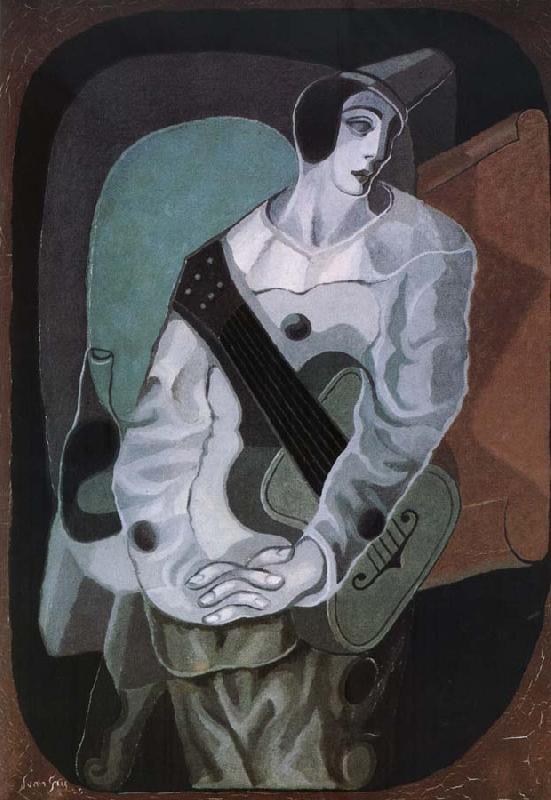  The clown with Guitar